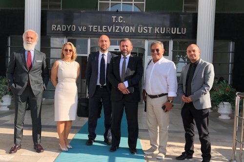 URYAD Yönetimi, RTÜK Başkanı Sayın Ebubekir Şahin’ e nezaket ziyaretinde...